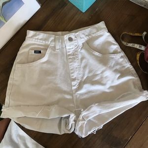 Vintage Lee Jean Cutoffs